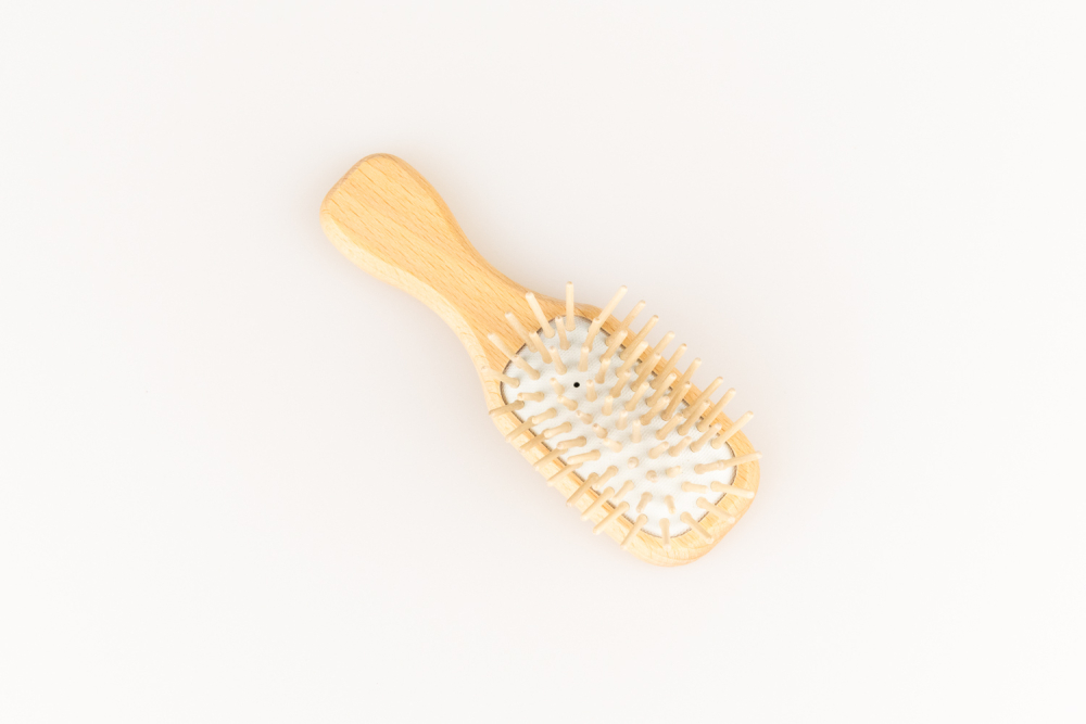 Preview: Haarbürste Holzstifte Mini